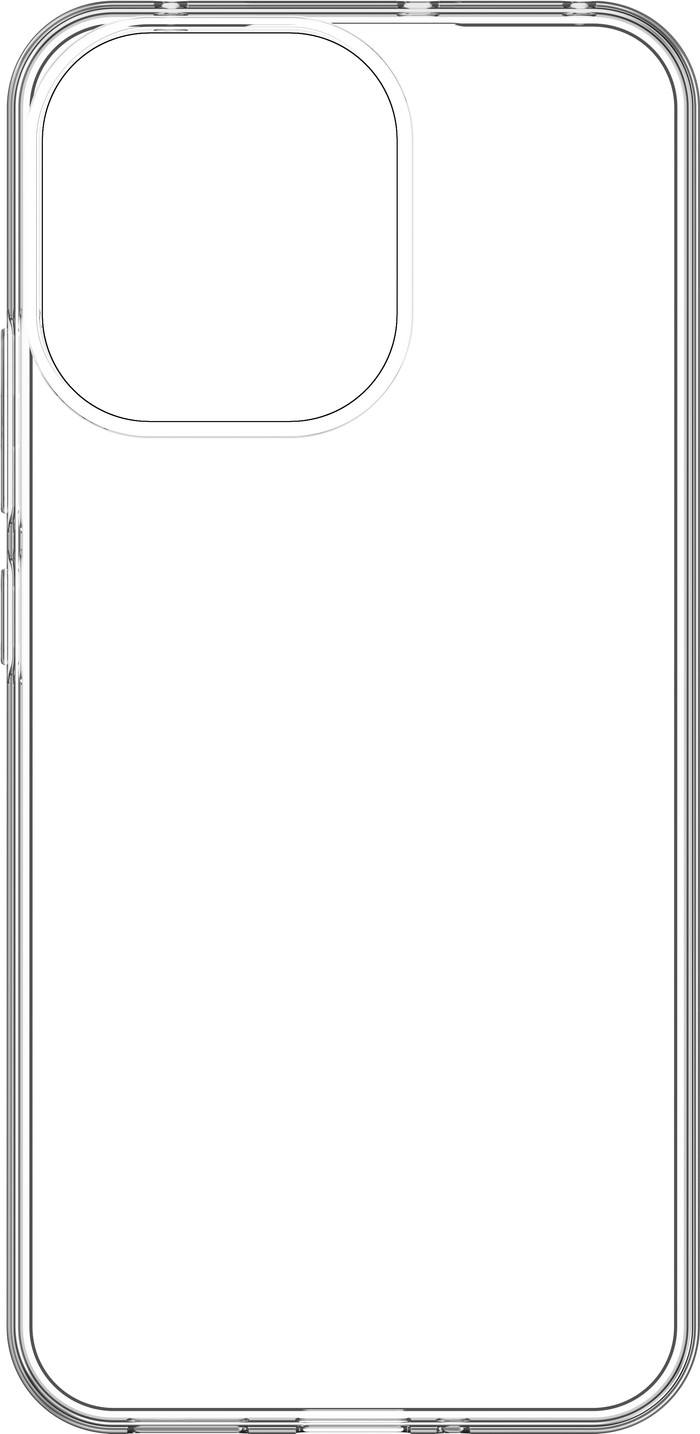 Just in Case Soft Design OPPO Reno15 F Back Cover Transparent front
