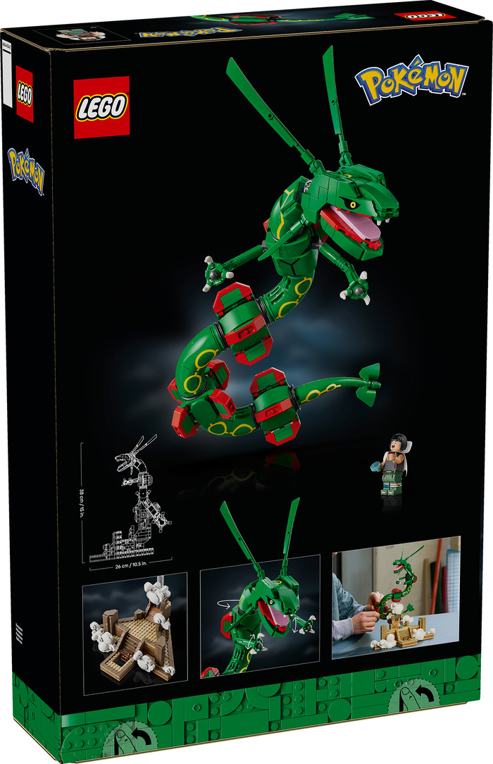 LEGO Pokémon Rayquaza 72168 verpackung