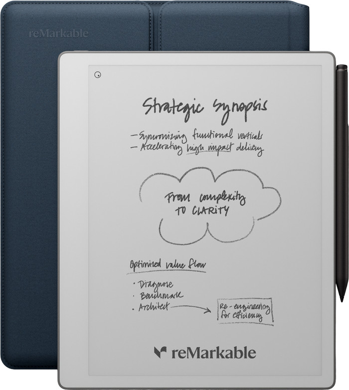 reMarkable Paper Pure with Sleeve Blue Main Image