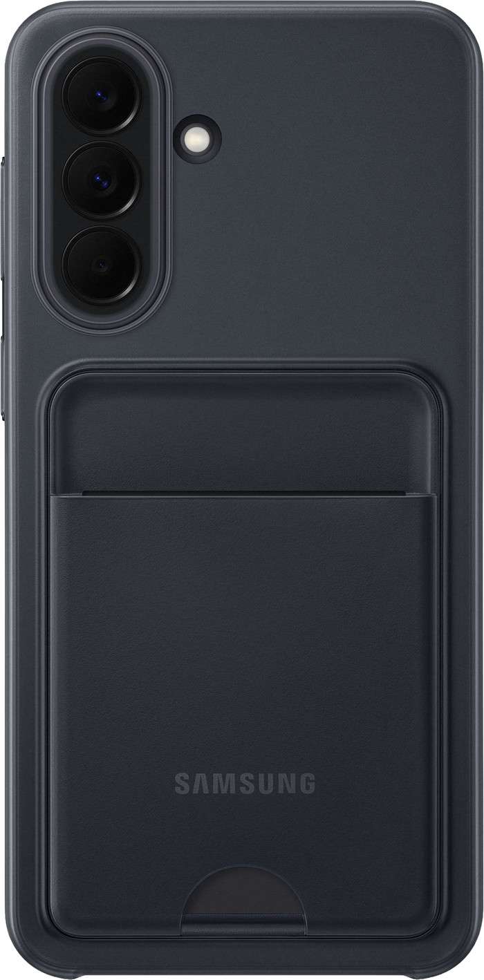 Samsung Galaxy A37 Card Slot Back Cover Black Main Image