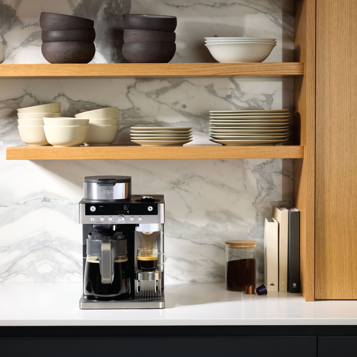 Ninja Prestige DualBrew CFN803EU produkt in gebrauch