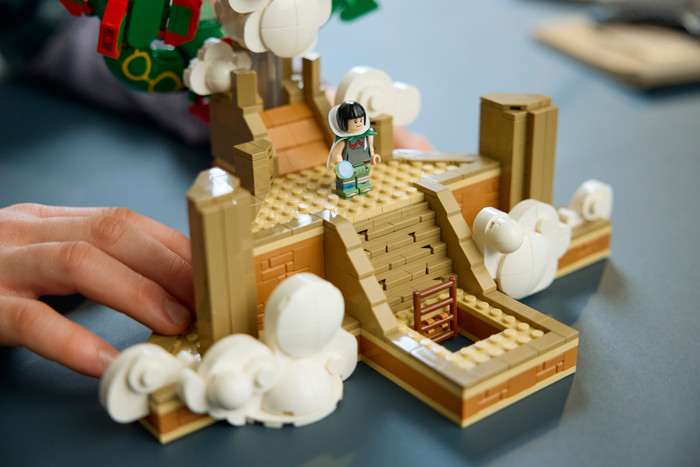 LEGO Pokémon Rayquaza 72168 produkt in gebrauch