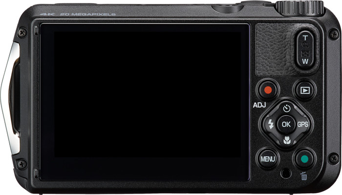 Pentax WG-8 Schwarz rückseite
