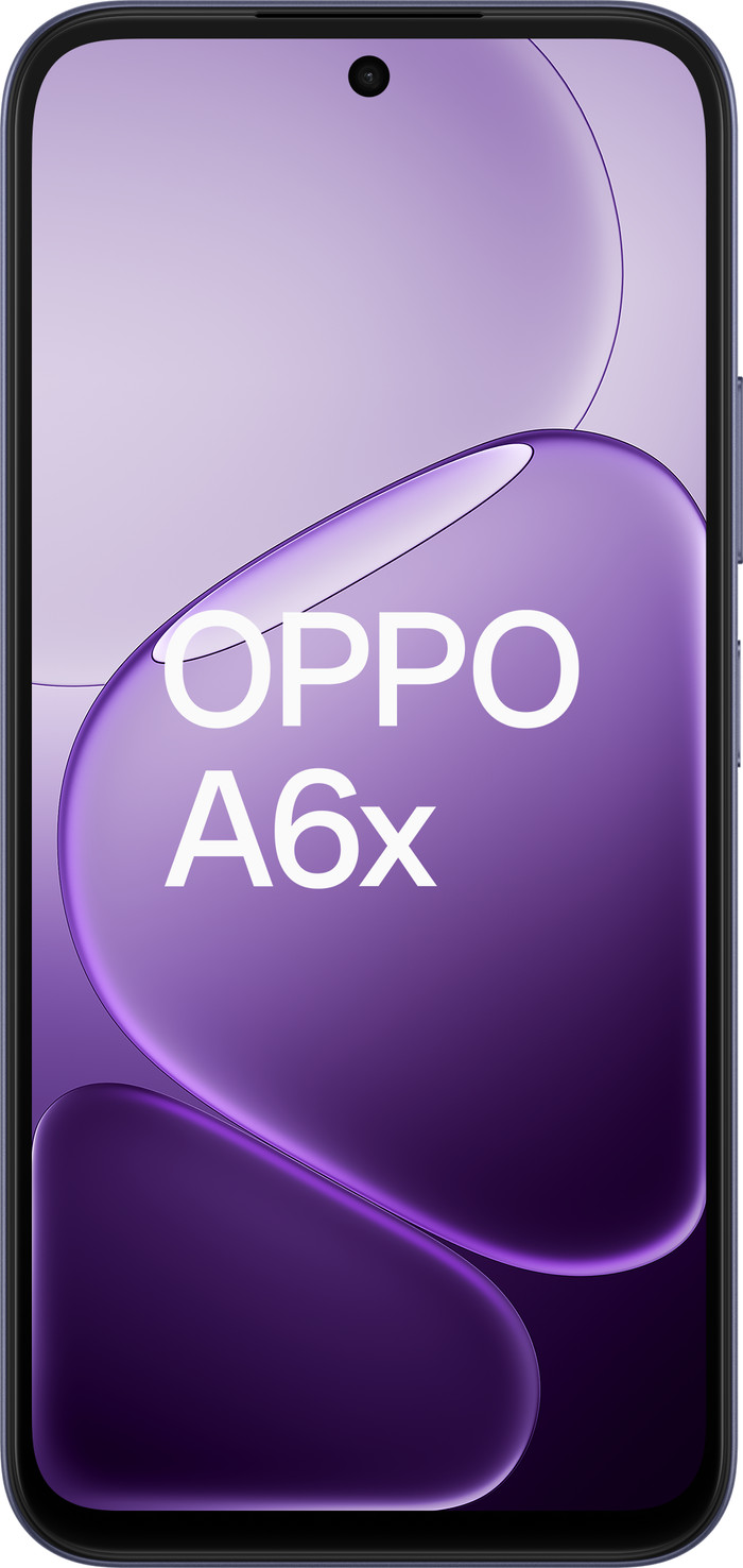 OPPO A6x 128GB Lila 4G vorne