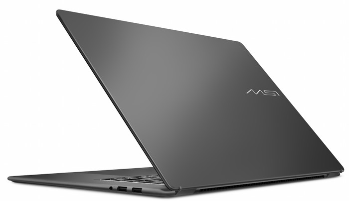 MSI Prestige 16 AI+ OLED C3MG-402NLN QWERTY back