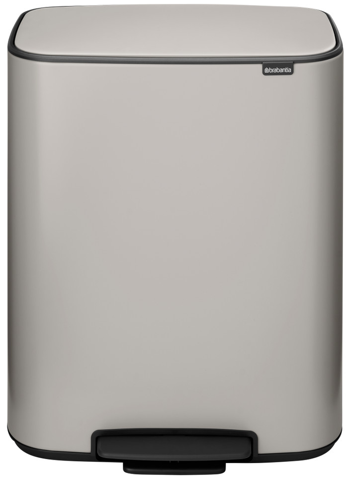 Brabantia Bo Treteimer 2 x 30 Liter Soft Grey Main Image