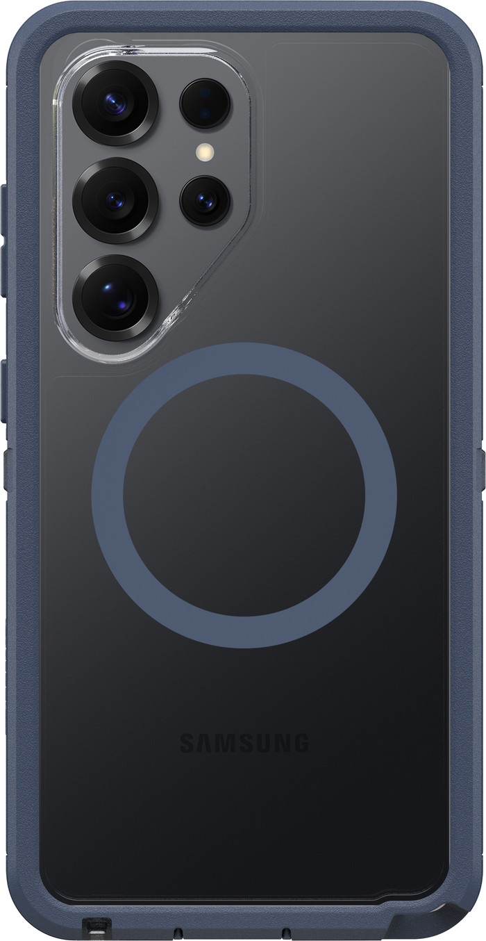 Otterbox Defender Samsung Galaxy S26 Ultra Backcover mit Magnet Transparent mit blauem Rand Main Image