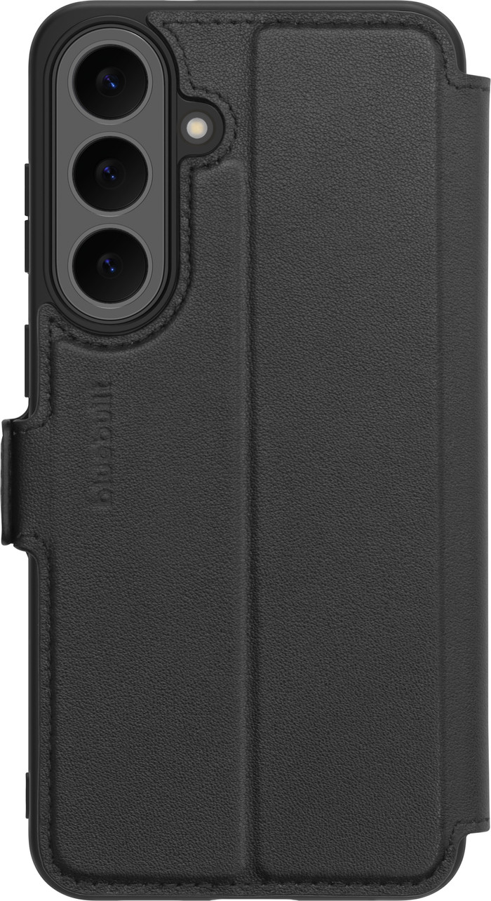 BlueBuilt Book Case Samsung Galaxy S26 FE Leather Black back