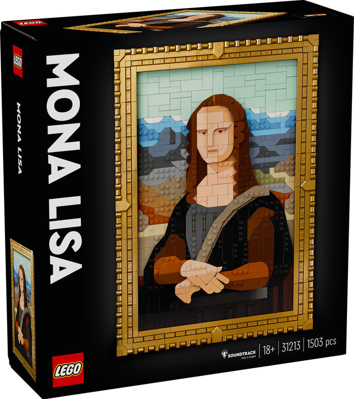 LEGO Art Mona Lisa 31213 verpackung