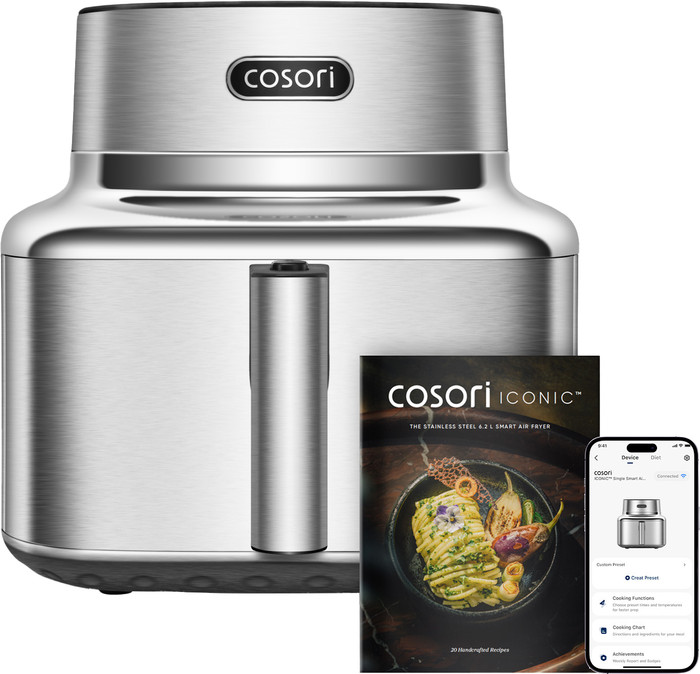 Cosori Iconic Single 6,2 l Edelstahl Main Image