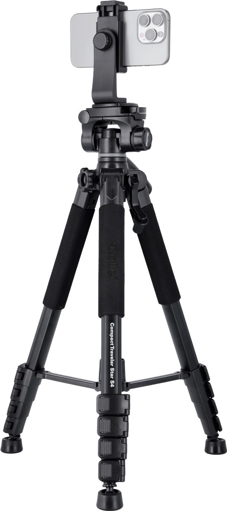 Rollei Compact Traveler Star S4 Tripod produkt in gebrauch