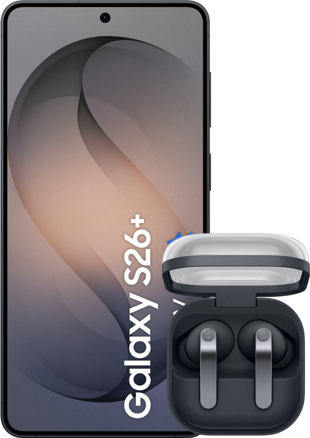 Samsung Galaxy S26 Plus 512GB Schwarz 5G + Samsung Galaxy Buds4 Pro Schwarz Main Image