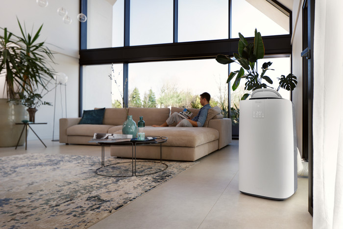 De'Longhi PACAP130IGentlejet produkt in gebrauch