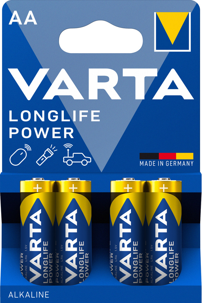 VARTA Longlife Power AA Blister 4 Units Main Image