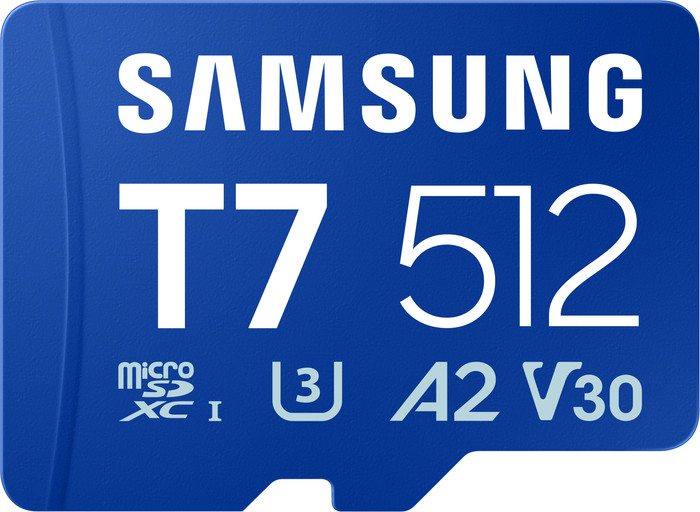 Samsung microSDXC T7 512GB 170 MB/s Main Image