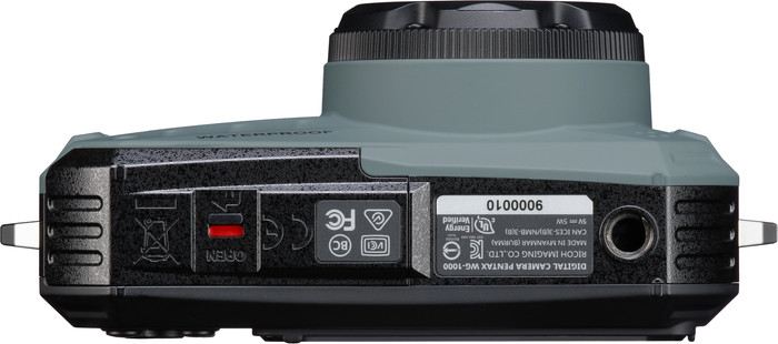 Pentax WG-1000 Grün unten