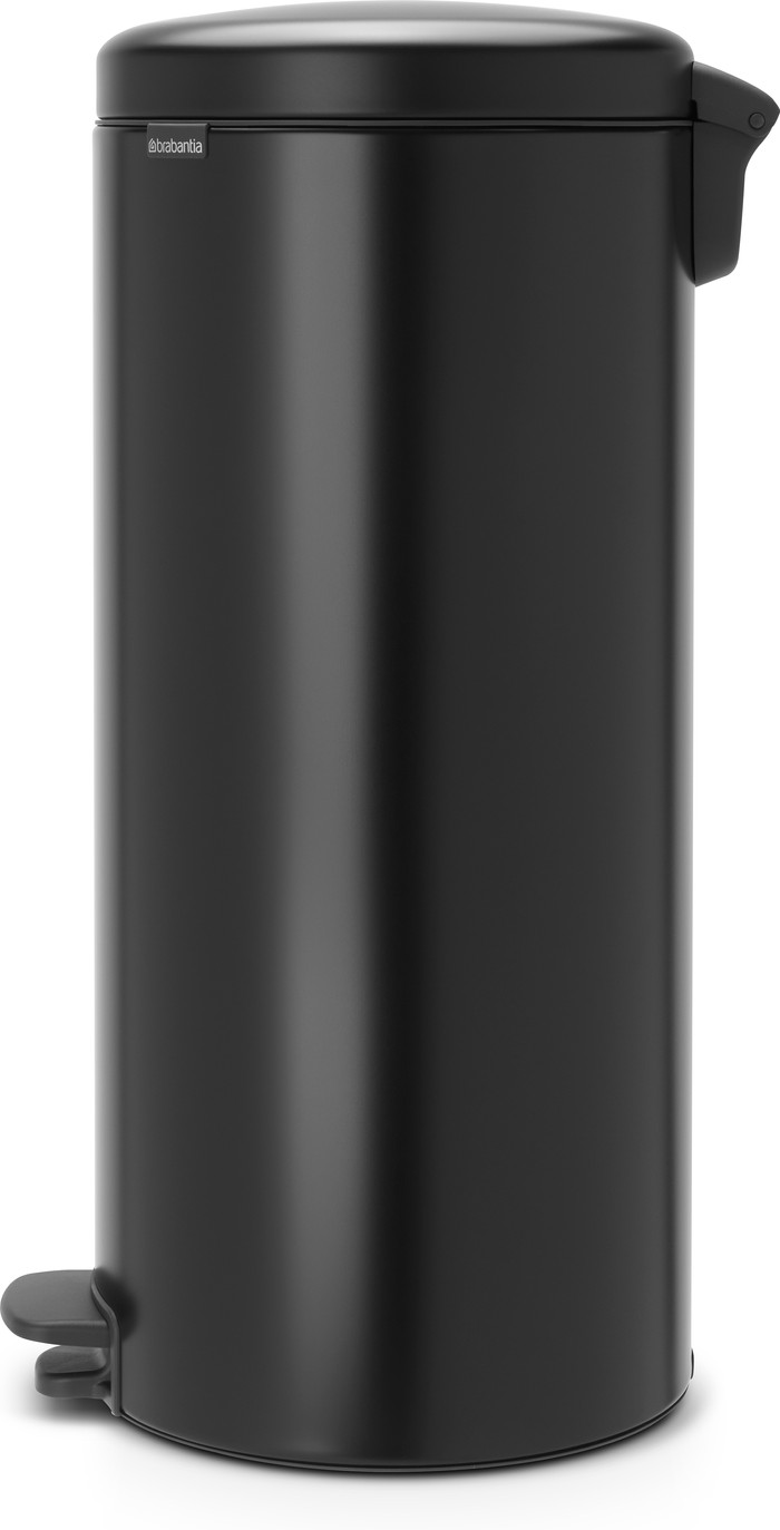 Brabantia NewIcon Pedal Trash Can 30L Matte Black null