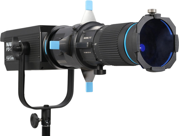 Nanlite Bowens Mount Projection Attachment 25-45 degrees left side