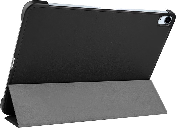 Just in Case Smart Tri-Fold Apple iPad Air (2026/2025/2024) Book Case Black left side