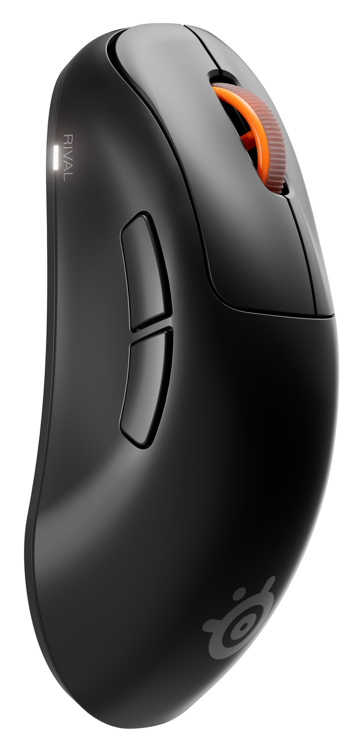 SteelSeries Sensei Pro WL Mini Wireless Gaming Mouse Black left side