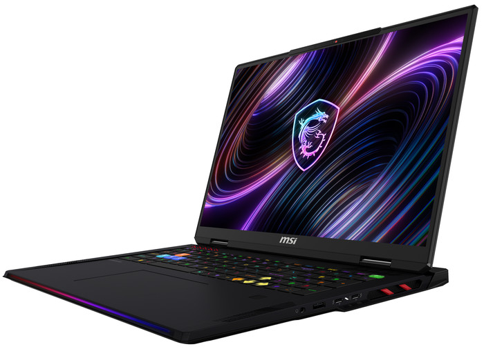 MSI Raider 18 Max HX A2WI-1075 - 18" - Intel Core Ultra 9 - 32GB RAM/2TB SSD - RTX 5080 rechte seite