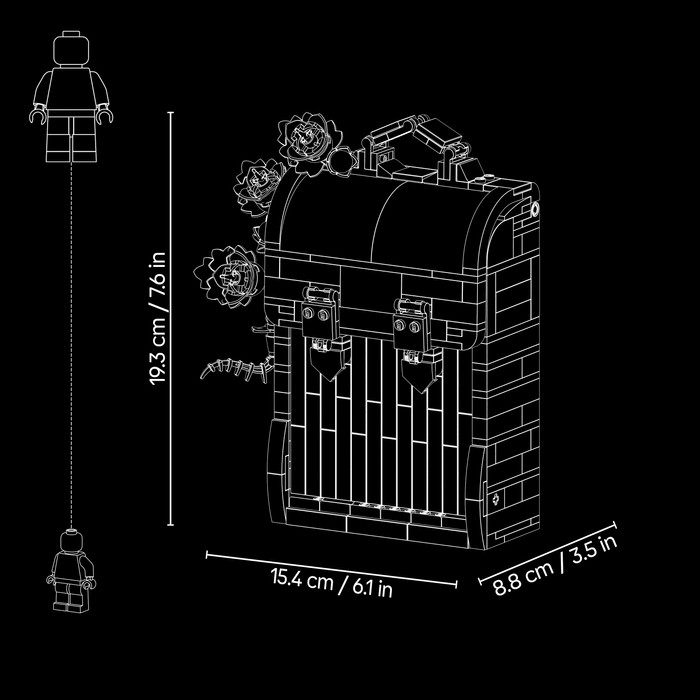 LEGO Wednesday Wednesdays Rucksack 76787 visueller lieferant