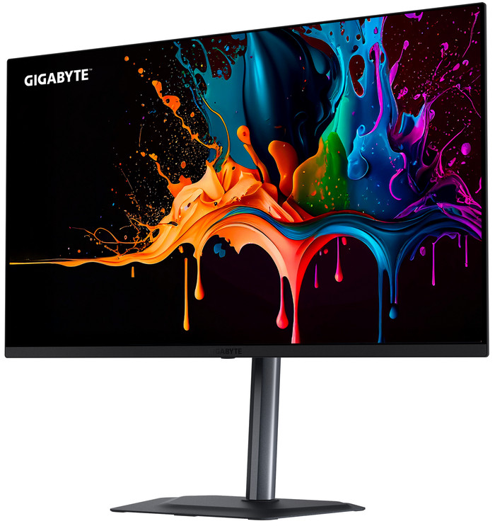 GIGABYTE MO32U2 QD-OLED linke seite