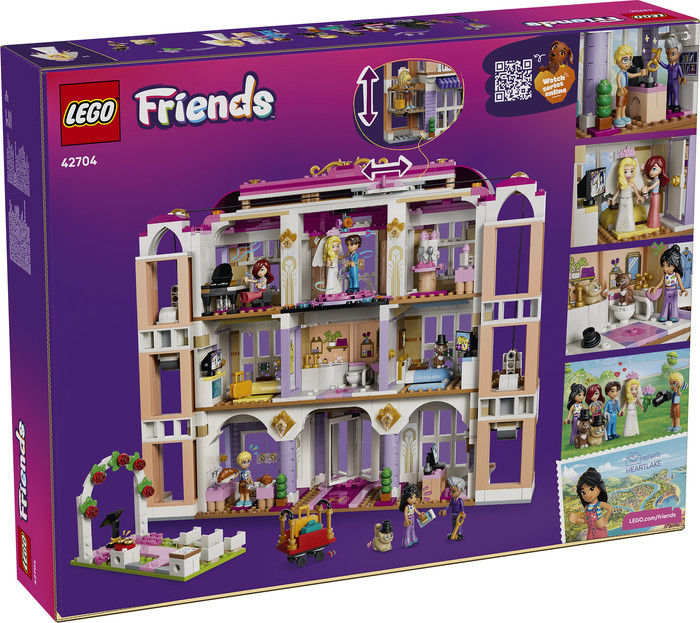 LEGO Friends Das Grandhotel von Heartlake City 42704 verpackung