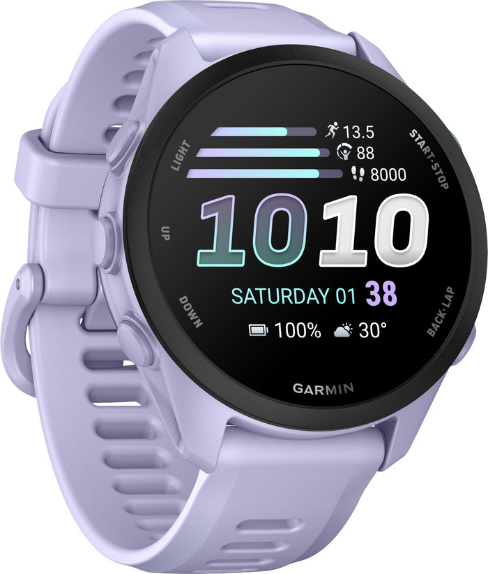 Garmin Forerunner 70 43mm Purple right side