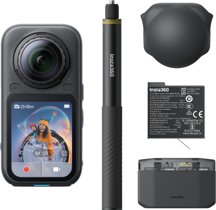 Insta360 X6 Essentials Bundle Schwarz Main Image