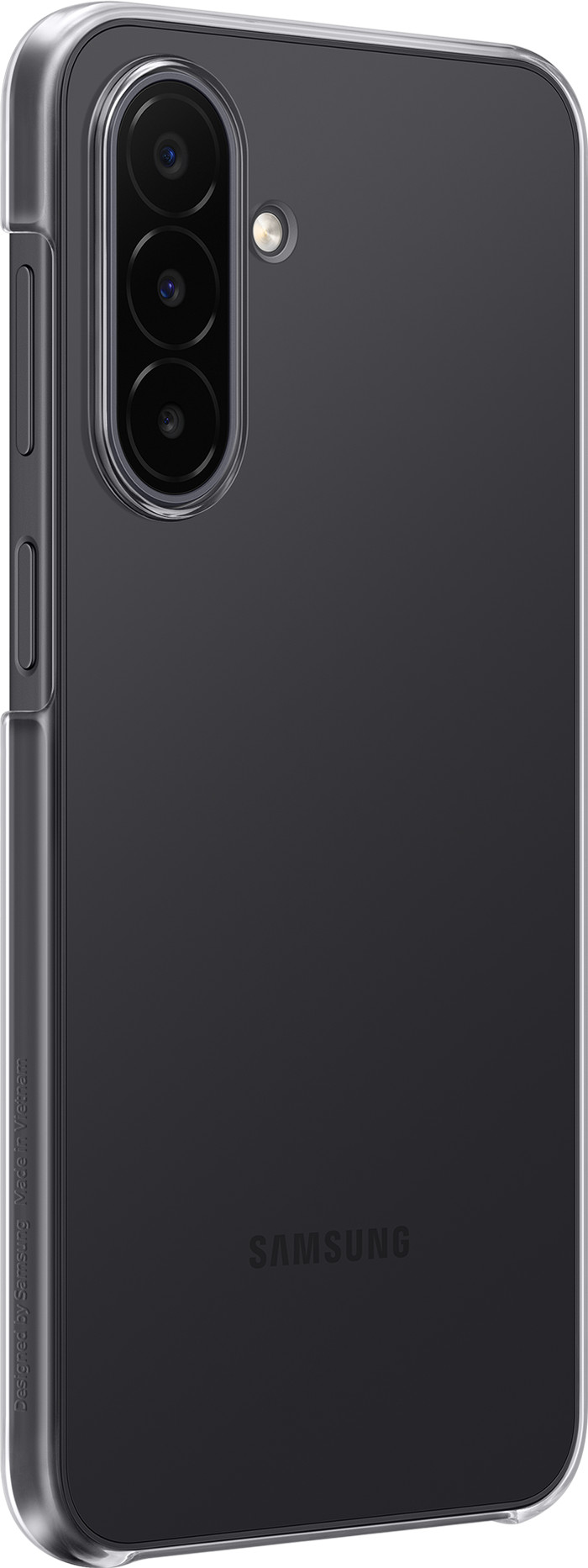 Samsung Galaxy A18 Soft Case Backcover Transparent rechte seite