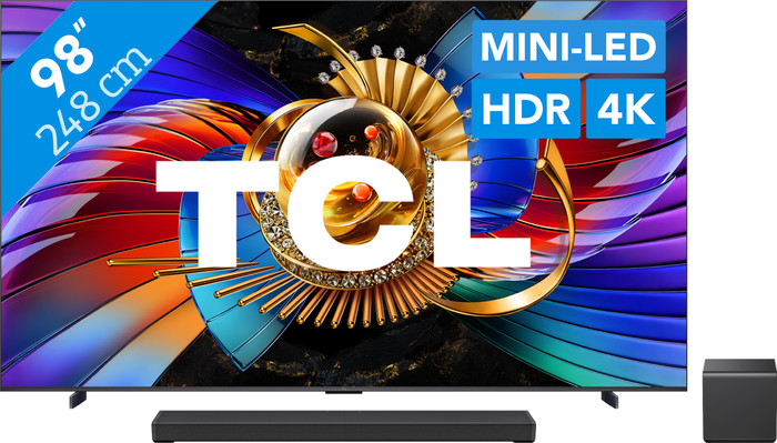 TCL SQD Mini LED 98" 80L (2026) + TCL Q85K Main Image