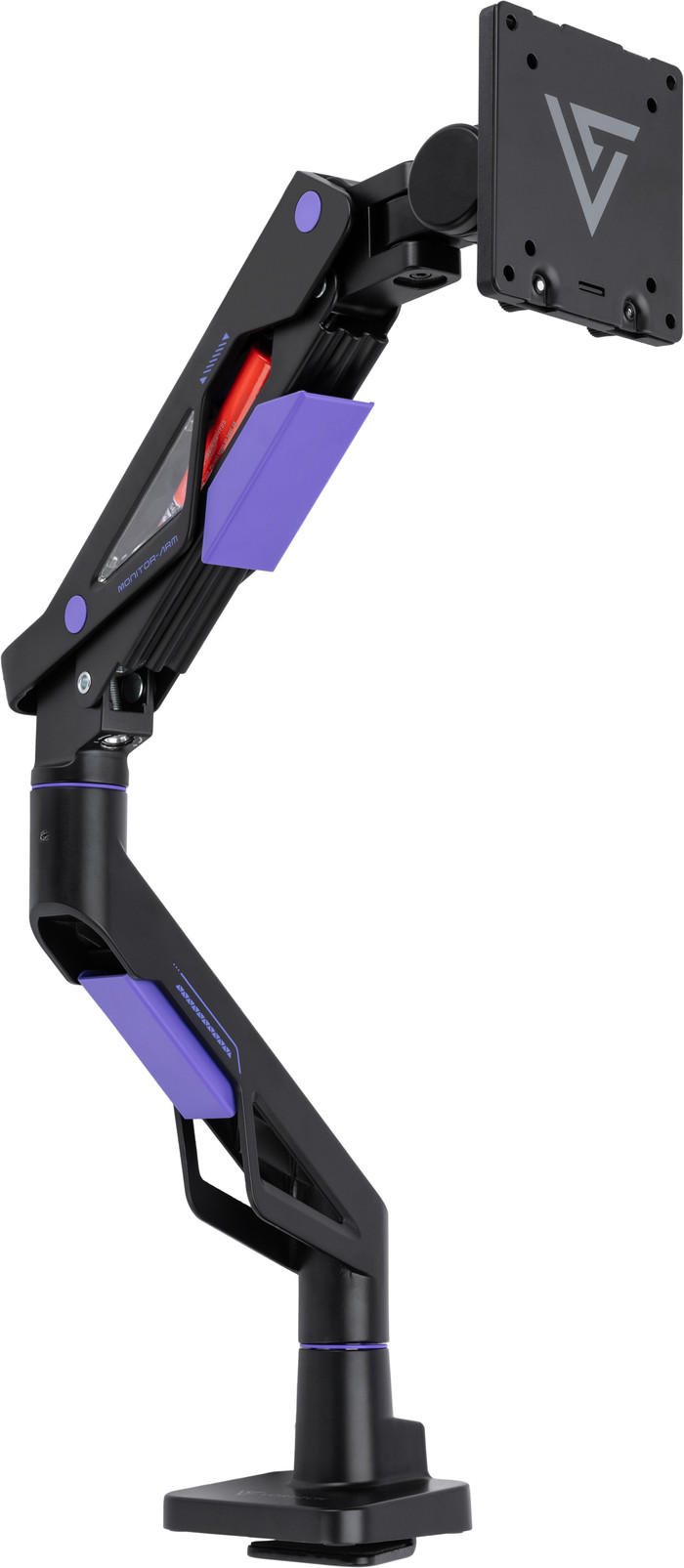 Vortech Monitorhalterung mit Gasfeder rechte seite