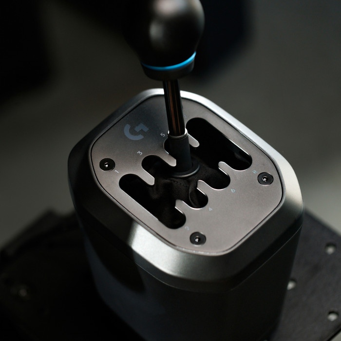 Logitech G RS H Shifter produkt in gebrauch