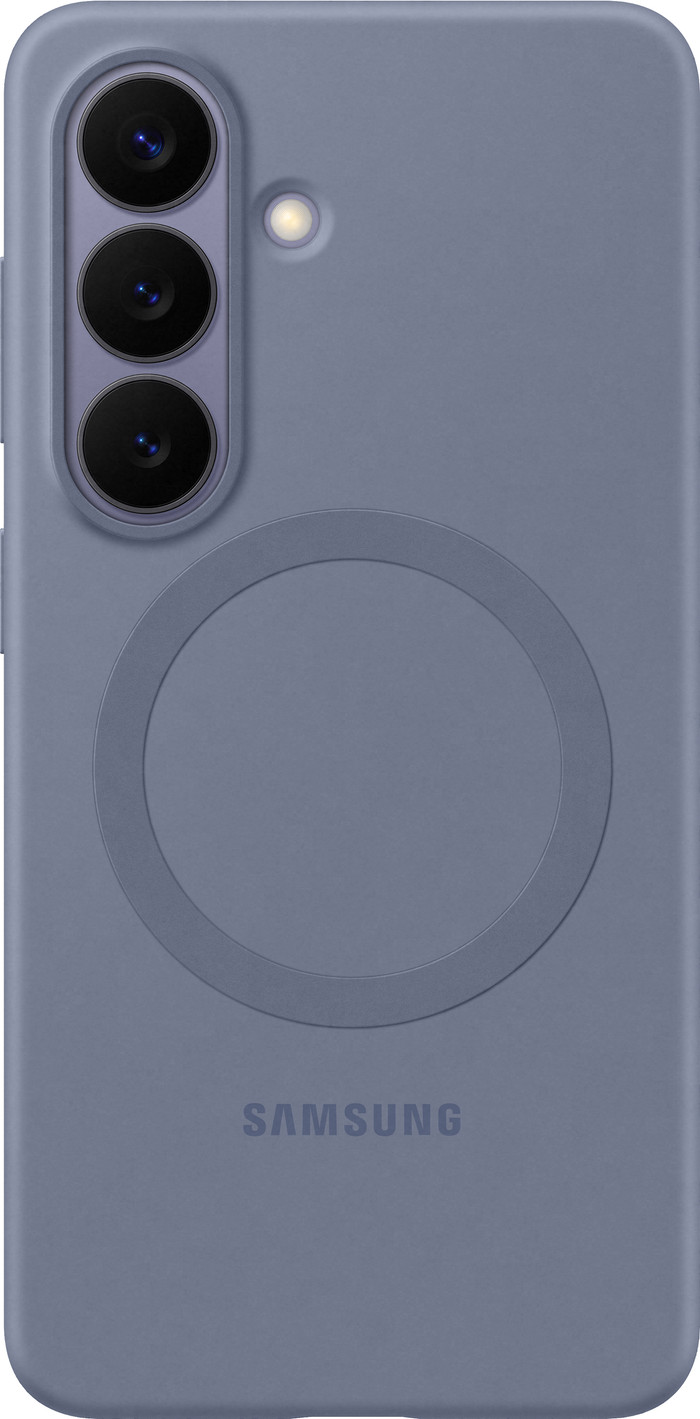 Samsung Galaxy S26 Plus Backcover aus Silikon mit Magnet Lila Main Image