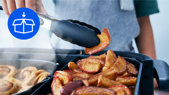 Philips Airfryer 5000 serie Megabasket NA565/02 visueller lieferant