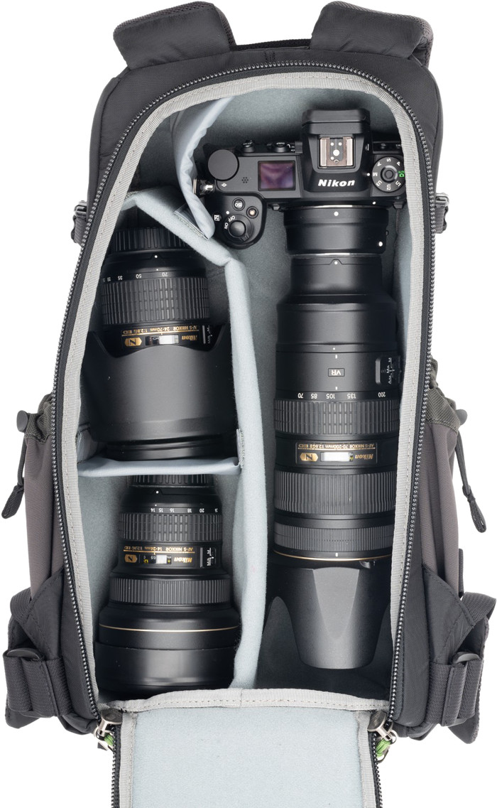 Think Tank BackLight Sprint Slate Black innen