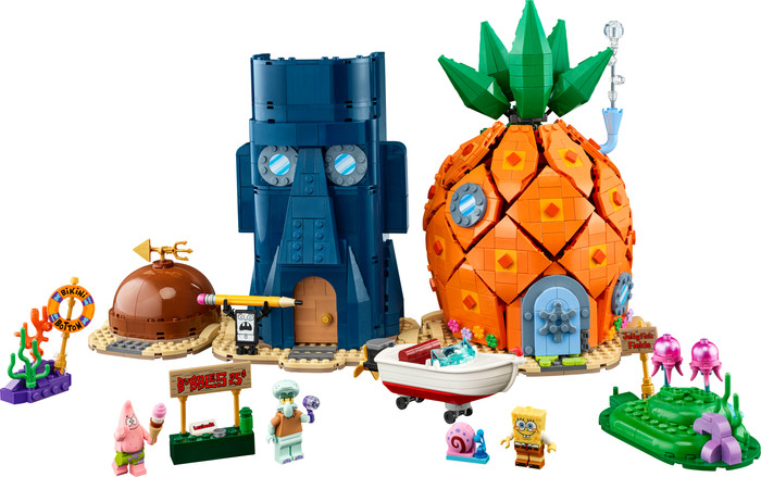 LEGO Icons SpongeBob Schwammkopf: Bikini Bottom 11386 Main Image