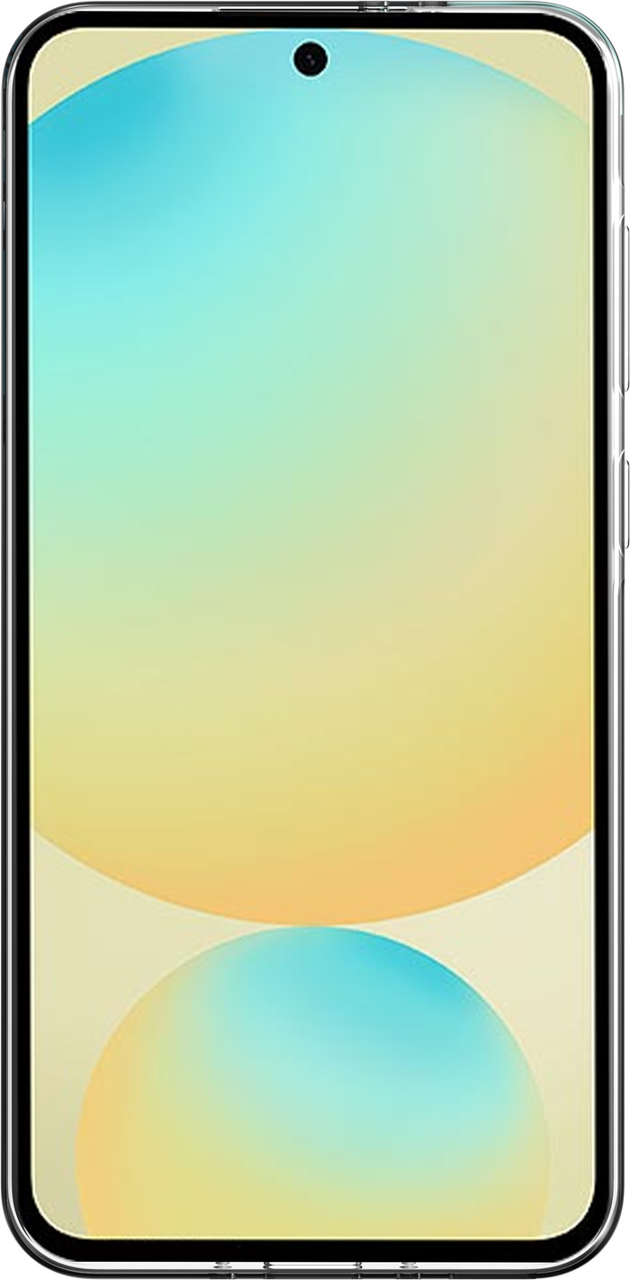 Just in Case Soft Design Samsung Galaxy A26 Back Cover Transparent front