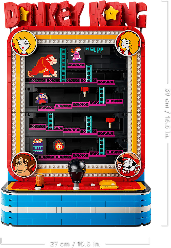 LEGO Super Mario Donkey Kong Arcade 72051 detail