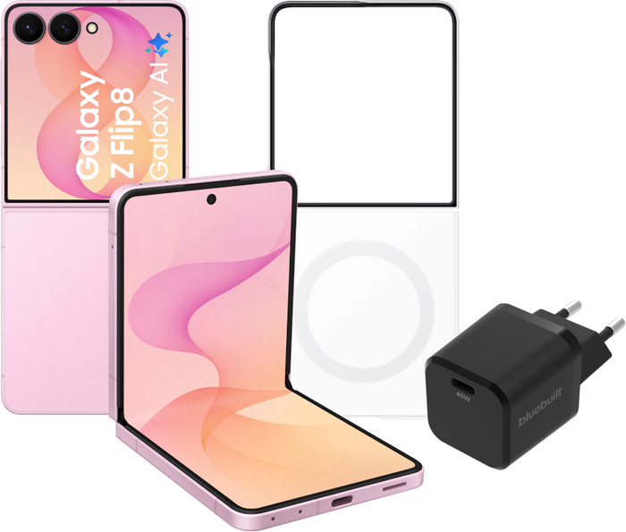 Samsung Galaxy Z Flip8 256GB Rosa 5G + Zubehörset Main Image
