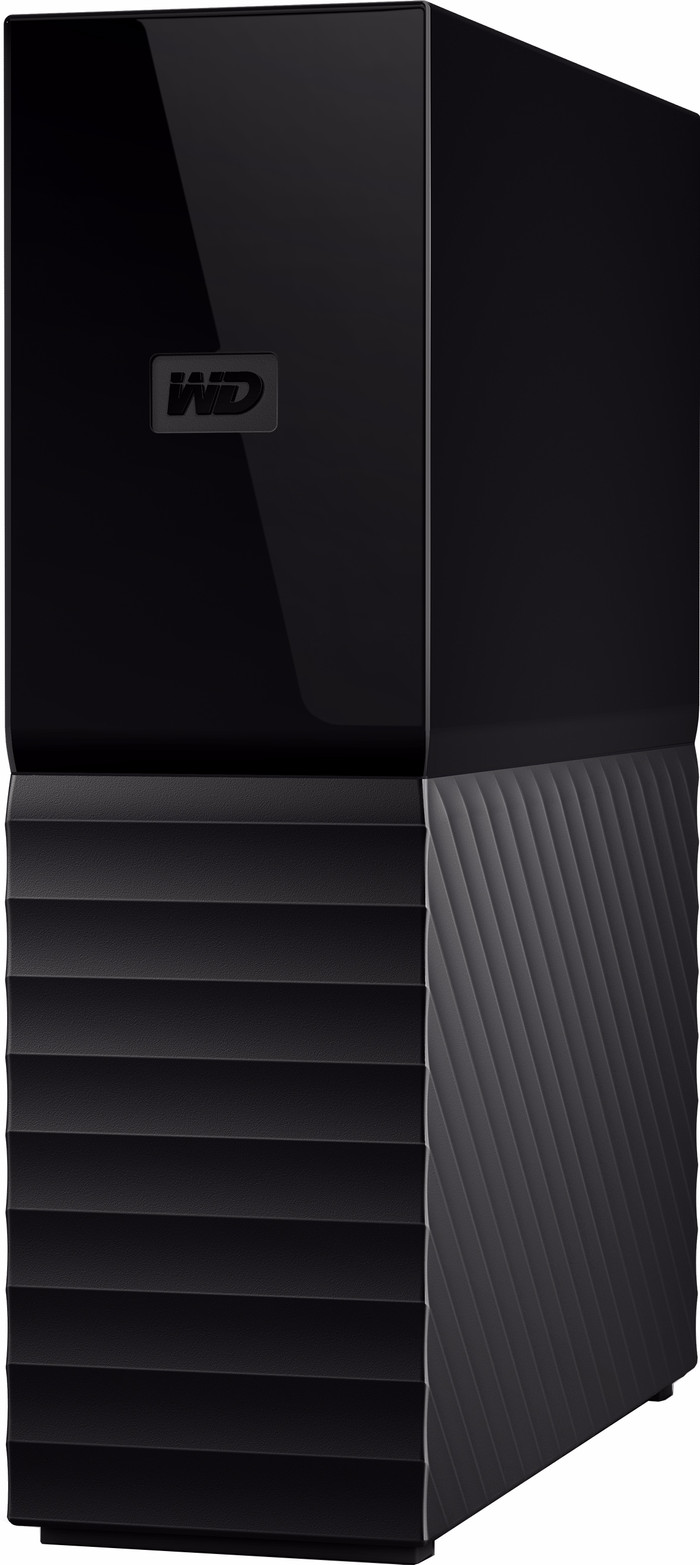 WD My Book 8TB right side