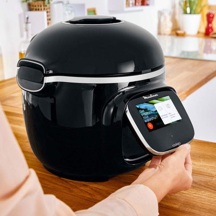 Moulinex Cookeo Touch WLAN CE902800 Schwarz produkt in gebrauch
