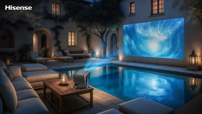 Hisense C3 (2026) produkt in gebrauch