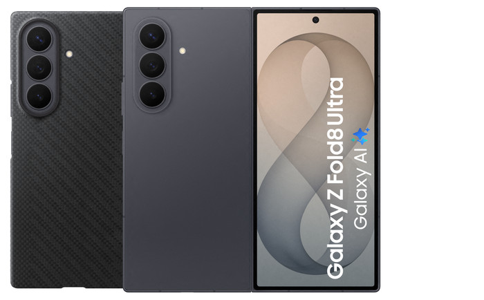 Samsung Galaxy Z Fold8 Ultra 256GB Schwarz 5G + Carbon Backcover mit Magnet Schwarz Main Image
