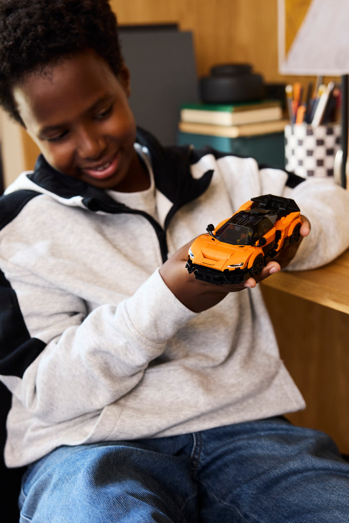 LEGO Speed Champions McLaren W1 77257 product in use