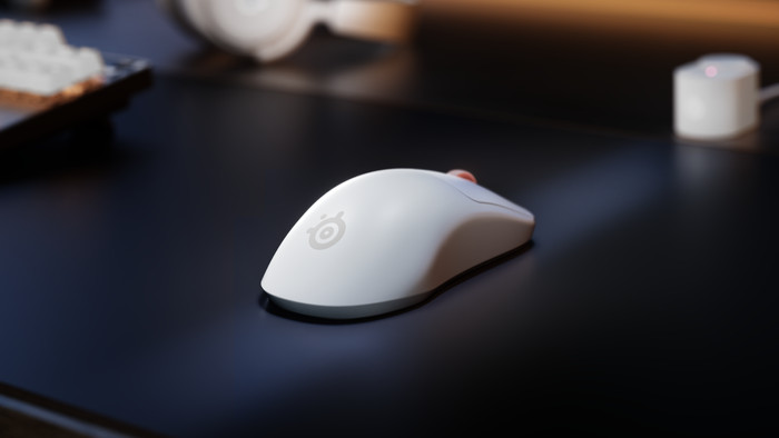 SteelSeries Sensei Pro WL Wireless Gaming Mouse White visual supplier