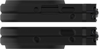 Just in Case Google Pixel 11 Pro Fold Backcover mit Magnet Schwarz unten
