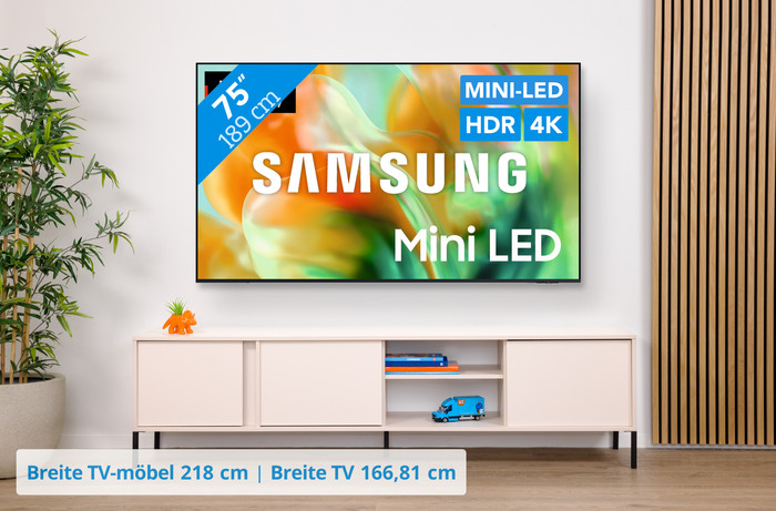 Samsung 75 Zoll Mini LED M80H 4K (2026) visuelles Coolblue 1