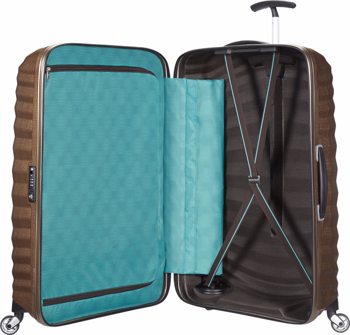 Samsonite Lite-Shock Spinner 75 cm Sand innen